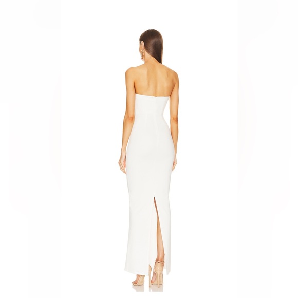 Michael Costello Briggs Gown Revolve, Size XS, White - Picture 3 of 3